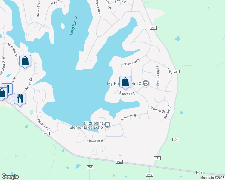 map of restaurants, bars, coffee shops, grocery stores, and more near 101 Apache Cove in Gainesville