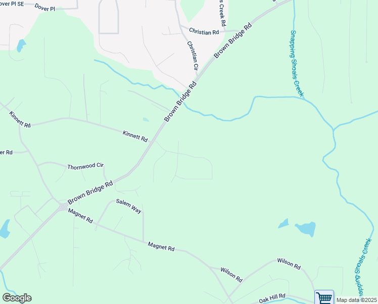 map of restaurants, bars, coffee shops, grocery stores, and more near 65 Trotters Walk in Covington