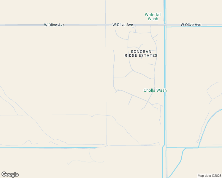 map of restaurants, bars, coffee shops, grocery stores, and more near 8416 North 194th Drive in Waddell