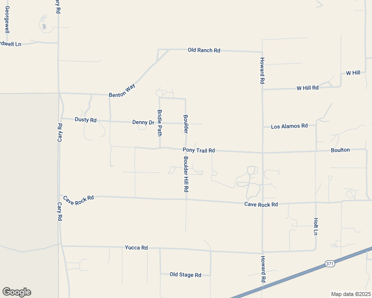 map of restaurants, bars, coffee shops, grocery stores, and more near Pony Trail Road in Anza