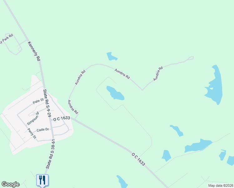 map of restaurants, bars, coffee shops, grocery stores, and more near 3466-3516 Tamara Lane in Orangeburg