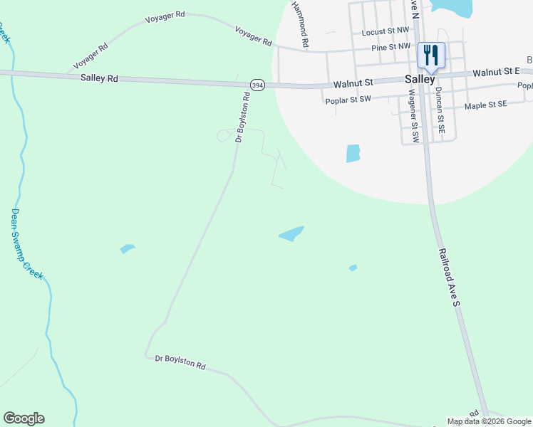 map of restaurants, bars, coffee shops, grocery stores, and more near in Salley