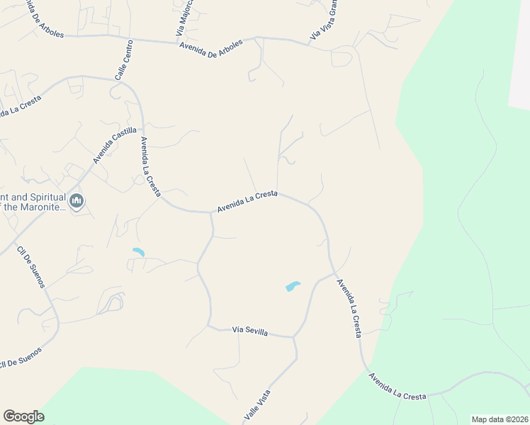 map of restaurants, bars, coffee shops, grocery stores, and more near 36475 Avenida La Cresta in Murrieta