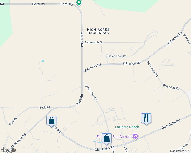 map of restaurants, bars, coffee shops, grocery stores, and more near in South Park