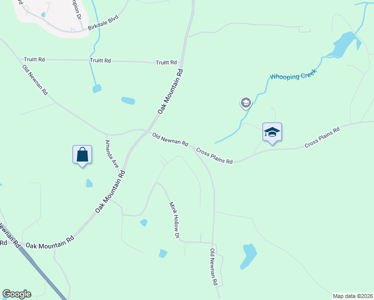 map of restaurants, bars, coffee shops, grocery stores, and more near 260 Foggy Bottom Drive in Carrollton