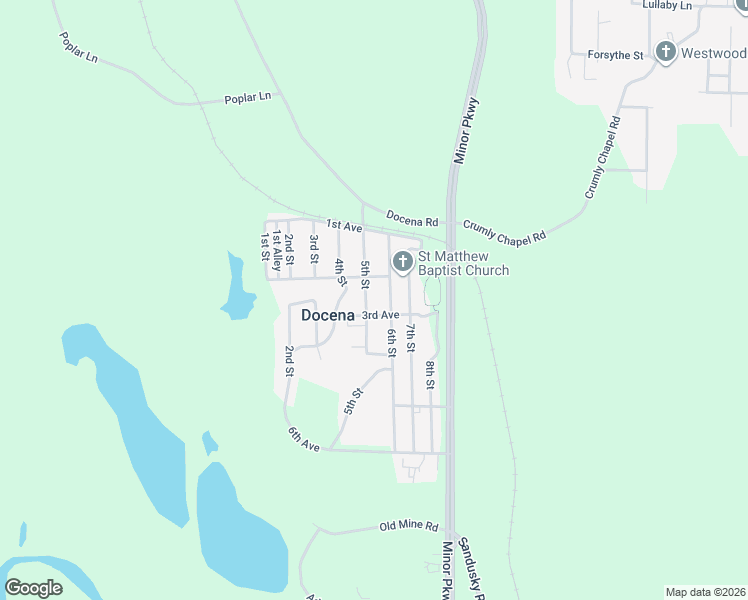 map of restaurants, bars, coffee shops, grocery stores, and more near 212 5th Street in Pleasant Grove