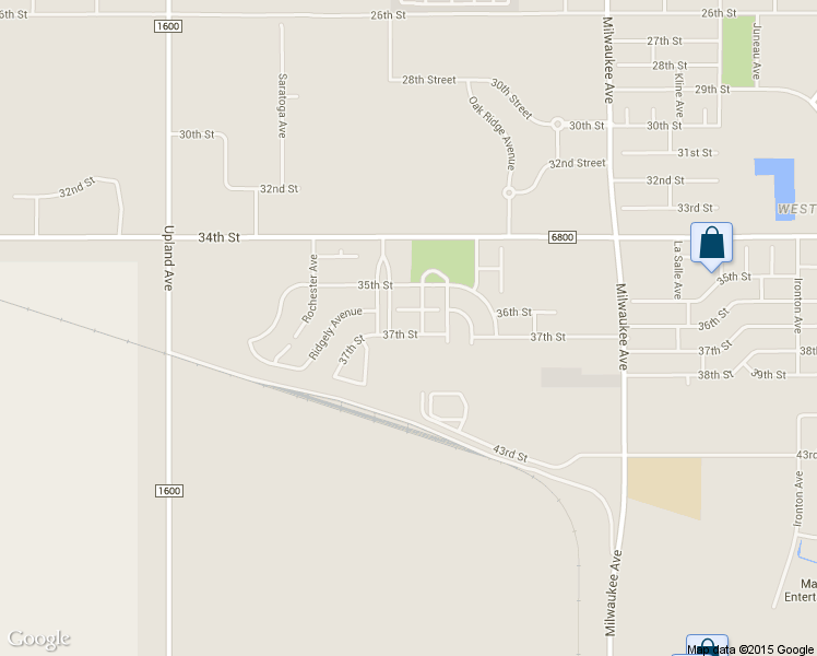 map of restaurants, bars, coffee shops, grocery stores, and more near 7120 36th Street in Lubbock