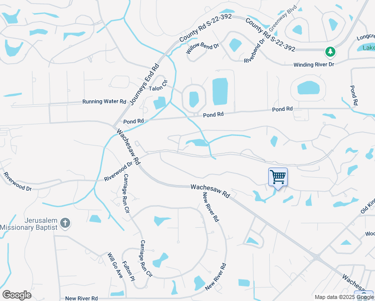 map of restaurants, bars, coffee shops, grocery stores, and more near 4657 Fringetree Drive in Murrells Inlet