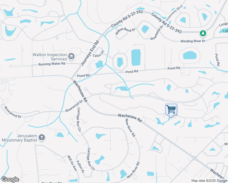 map of restaurants, bars, coffee shops, grocery stores, and more near 4657 Fringetree Drive in Murrells Inlet