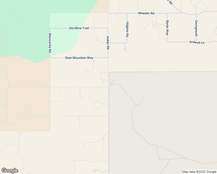 map of restaurants, bars, coffee shops, grocery stores, and more near Indian Road in Anza