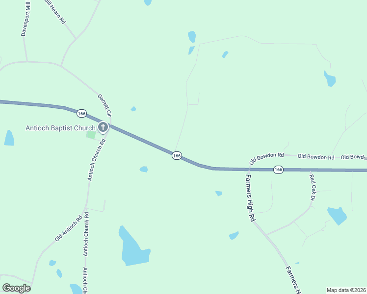 map of restaurants, bars, coffee shops, grocery stores, and more near 4785 Georgia 166 in Carrollton