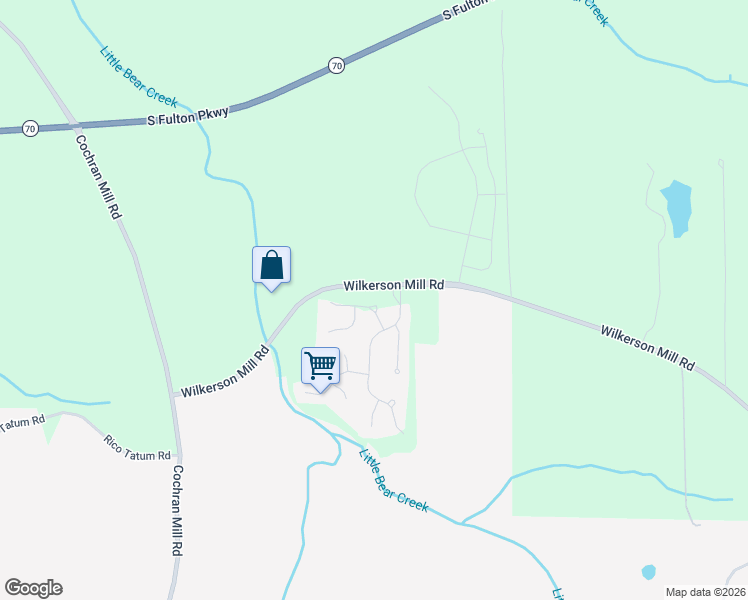 map of restaurants, bars, coffee shops, grocery stores, and more near 145 Bear Run Court in Palmetto