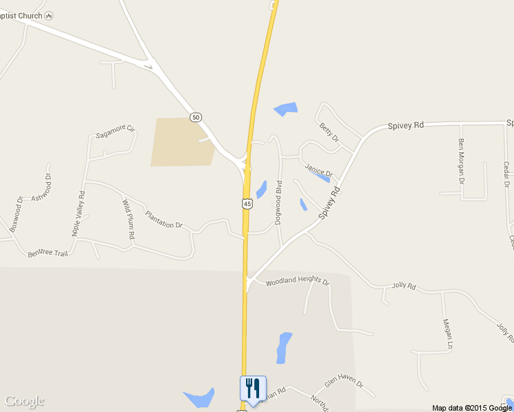 map of restaurants, bars, coffee shops, grocery stores, and more near 81 Azalea Trail in Columbus