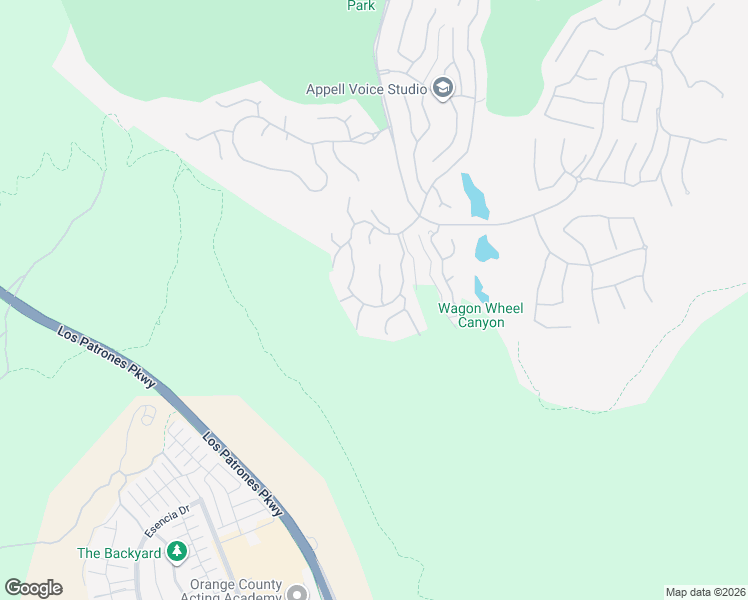 map of restaurants, bars, coffee shops, grocery stores, and more near 21 Bent Oak in Coto de Caza