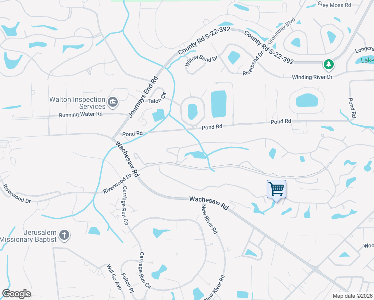 map of restaurants, bars, coffee shops, grocery stores, and more near 4657 Fringetree Drive in Murrells Inlet