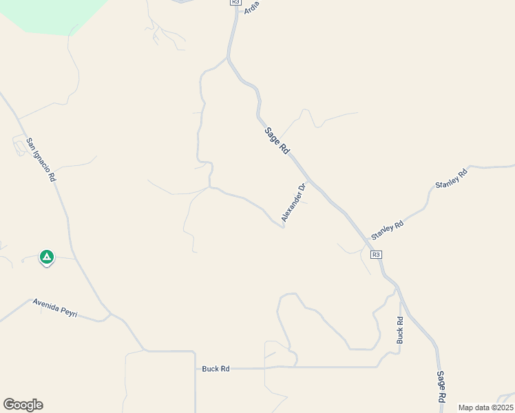 map of restaurants, bars, coffee shops, grocery stores, and more near Alexander Drive in Riverside County