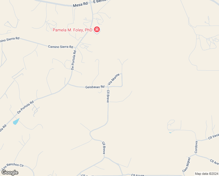 map of restaurants, bars, coffee shops, grocery stores, and more near Calle Breve in Riverside County