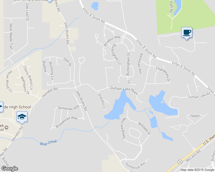 map of restaurants, bars, coffee shops, grocery stores, and more near 7 Black Diamond Drive in Fairburn