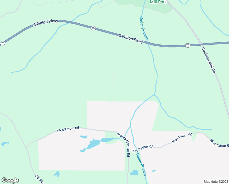 map of restaurants, bars, coffee shops, grocery stores, and more near Rico Tatum Road in Palmetto