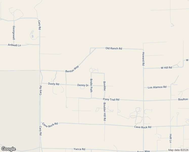 map of restaurants, bars, coffee shops, grocery stores, and more near 53480 Benton Way in Anza