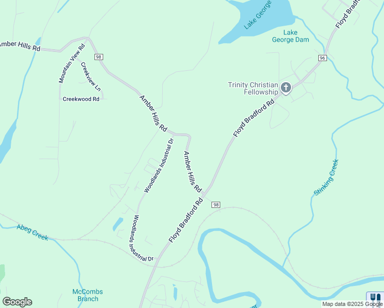 map of restaurants, bars, coffee shops, grocery stores, and more near 6300 Amber Hills Road in Trussville