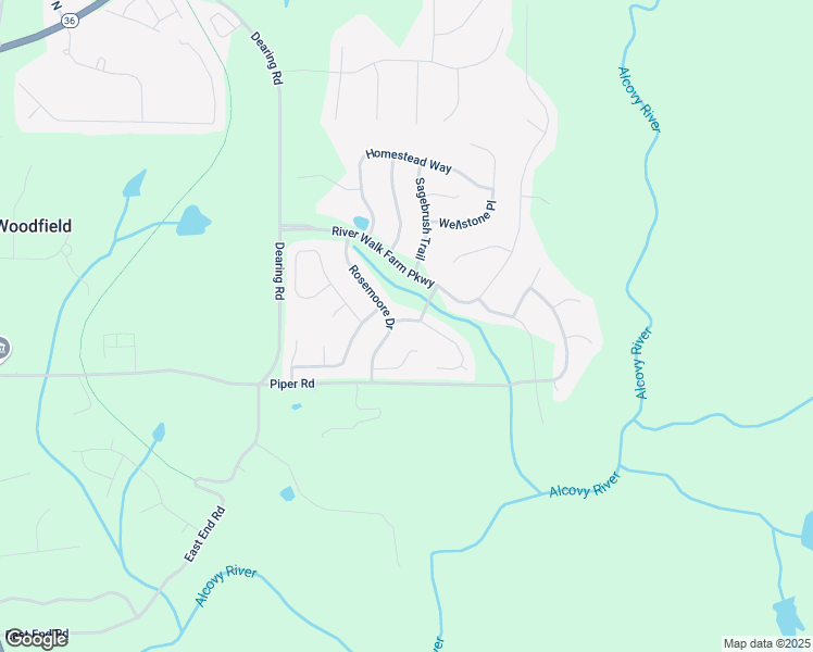 map of restaurants, bars, coffee shops, grocery stores, and more near 20 Snapdragon Lane in Covington
