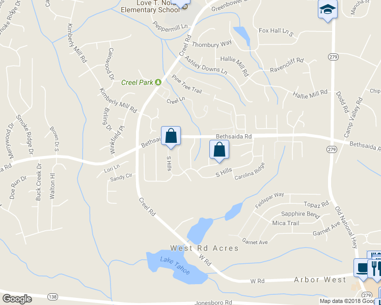 map of restaurants, bars, coffee shops, grocery stores, and more near 995 Buloxi Boulevard in Riverdale