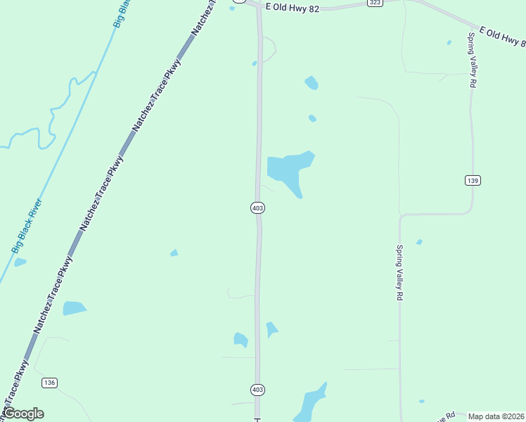 map of restaurants, bars, coffee shops, grocery stores, and more near 281 County Road 258 in Mathiston