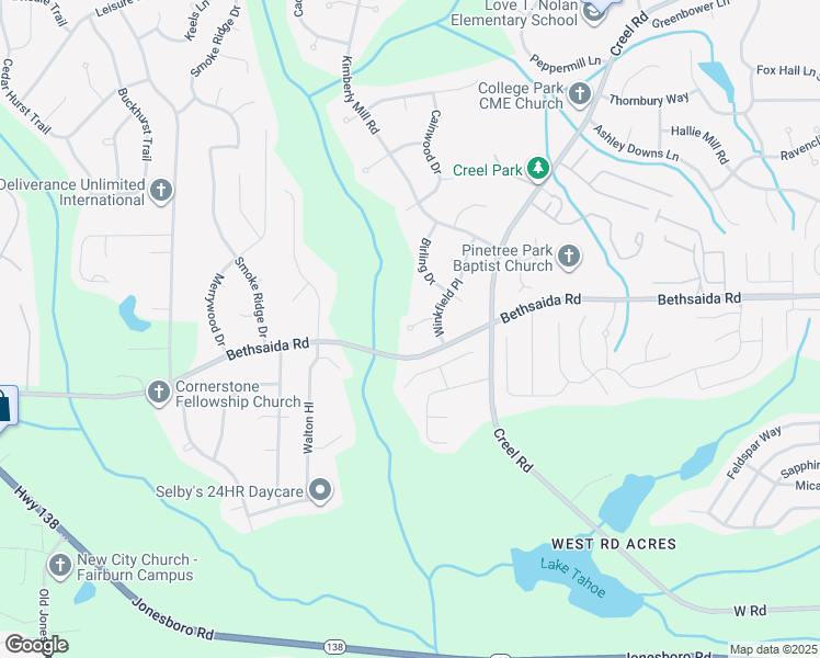 map of restaurants, bars, coffee shops, grocery stores, and more near 240 Winkfield Point in Atlanta