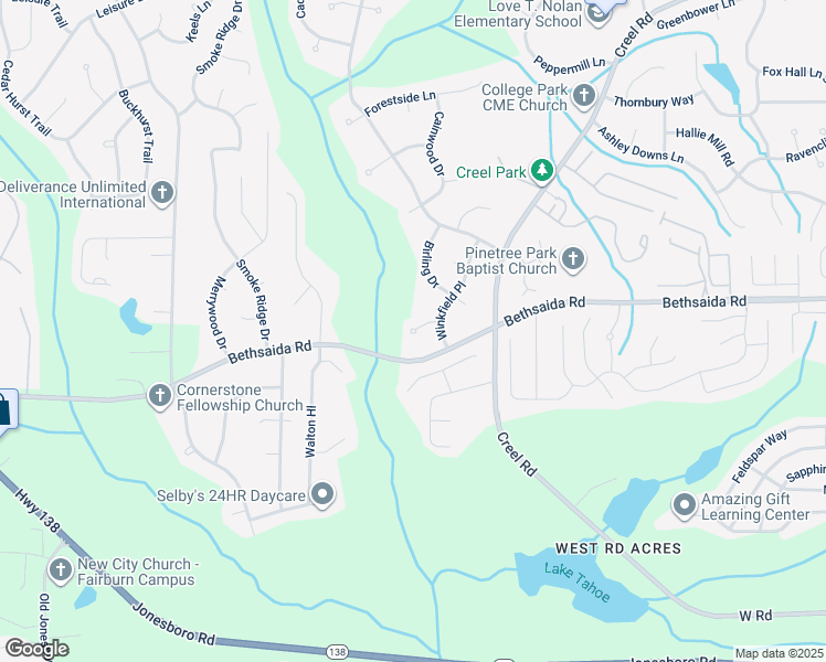 map of restaurants, bars, coffee shops, grocery stores, and more near 200 Winkfield Point in Atlanta