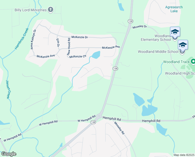 map of restaurants, bars, coffee shops, grocery stores, and more near 134 Mallet Way in Stockbridge