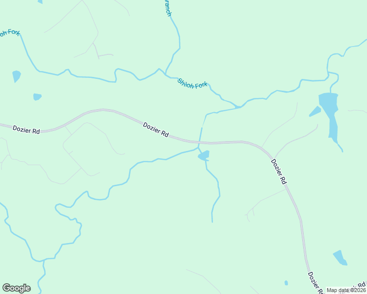 map of restaurants, bars, coffee shops, grocery stores, and more near 2661 Dozier Road in Appling