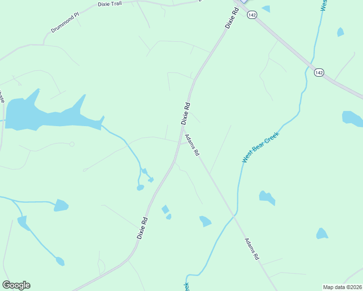 map of restaurants, bars, coffee shops, grocery stores, and more near 25 Adams Road in Covington