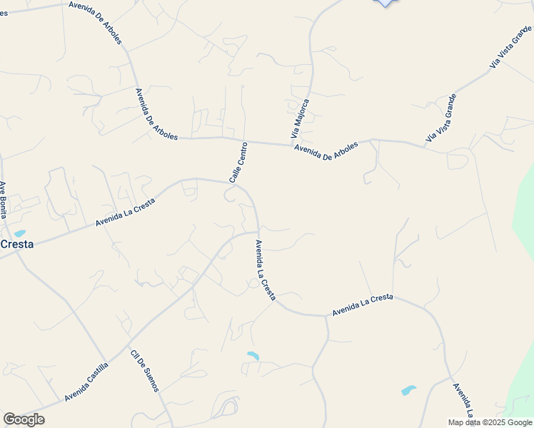 map of restaurants, bars, coffee shops, grocery stores, and more near 37215 Avenida La Cresta in Murrieta