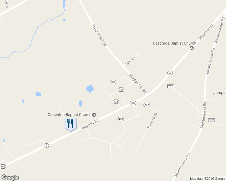 map of restaurants, bars, coffee shops, grocery stores, and more near 1011 Cherokee Road in Aiken