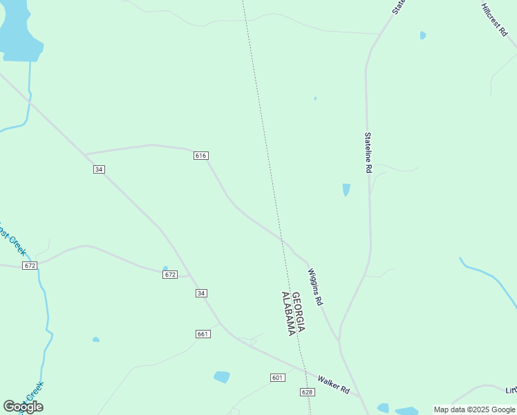 map of restaurants, bars, coffee shops, grocery stores, and more near 787 County Road 616 in Ranburne