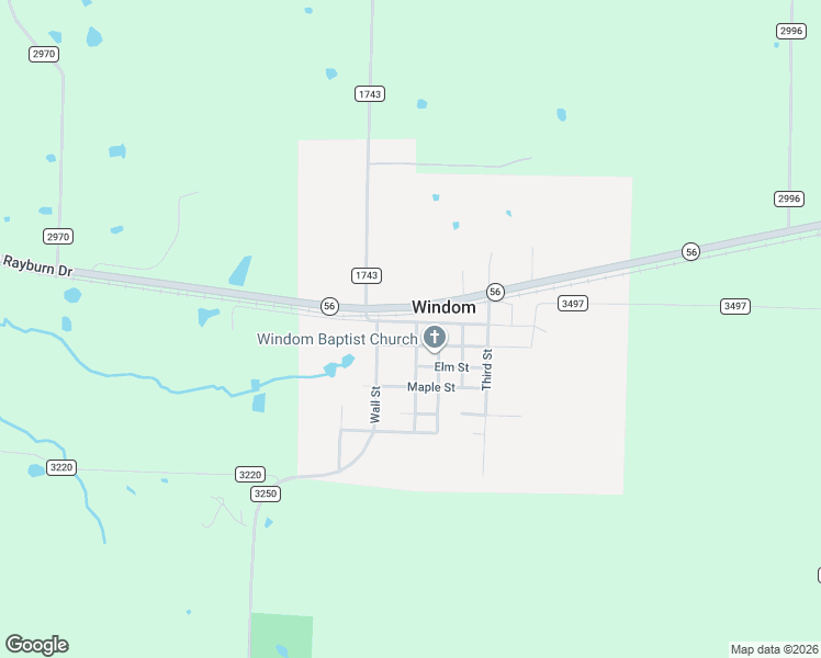 map of restaurants, bars, coffee shops, grocery stores, and more near 608 Bois D Arc Street in Windom