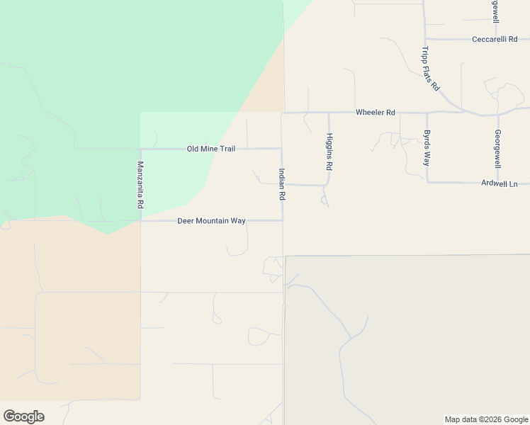 map of restaurants, bars, coffee shops, grocery stores, and more near 38375 Indian Road in Anza