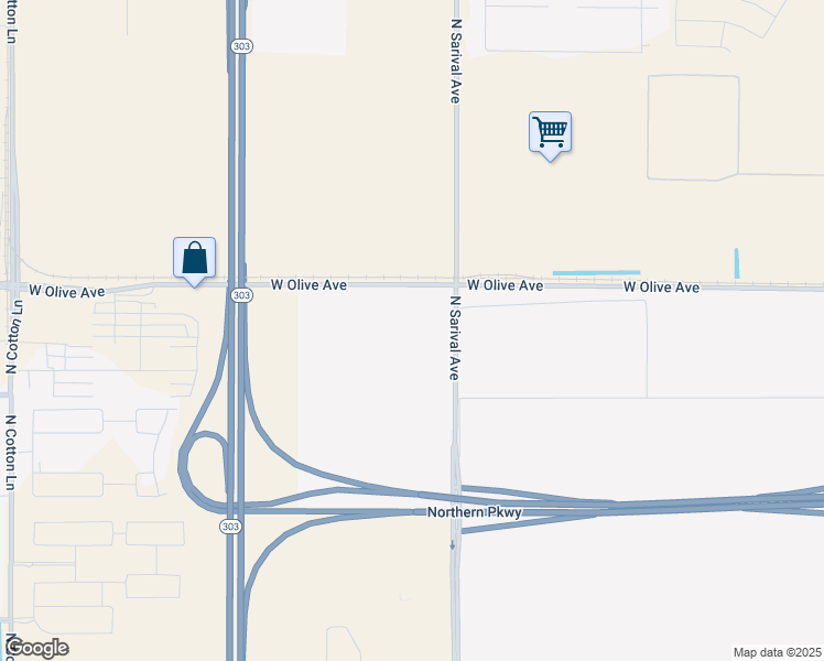 map of restaurants, bars, coffee shops, grocery stores, and more near 8900 North Sarival Avenue in Waddell