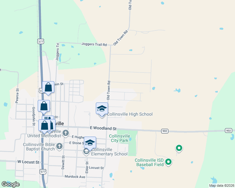 map of restaurants, bars, coffee shops, grocery stores, and more near 713 Shirley Jean Lane in Collinsville