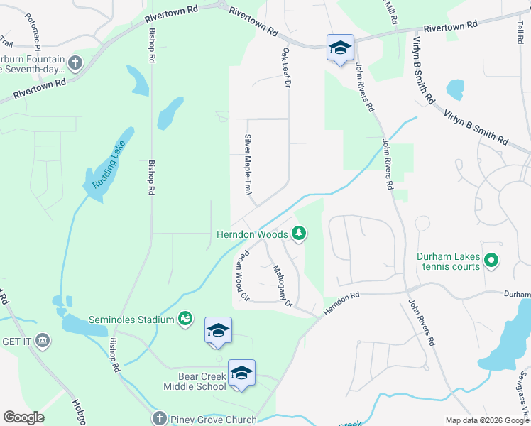 map of restaurants, bars, coffee shops, grocery stores, and more near 6980 Oak Leaf Drive in Fairburn