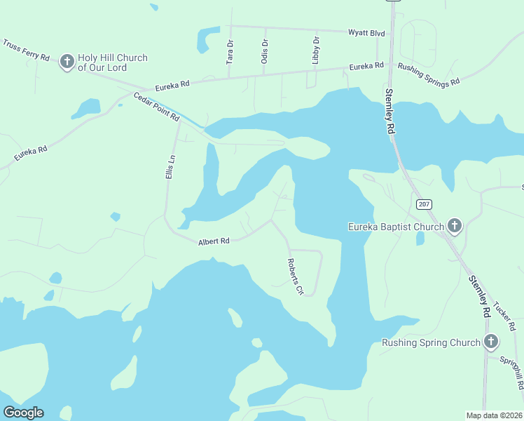 map of restaurants, bars, coffee shops, grocery stores, and more near 447 Albert Road in Lincoln