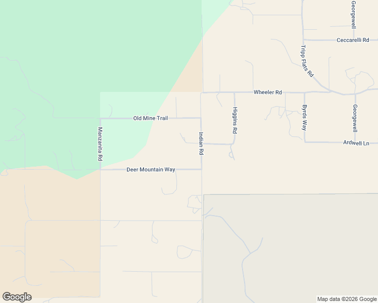 map of restaurants, bars, coffee shops, grocery stores, and more near 38375 Indian Road in Anza