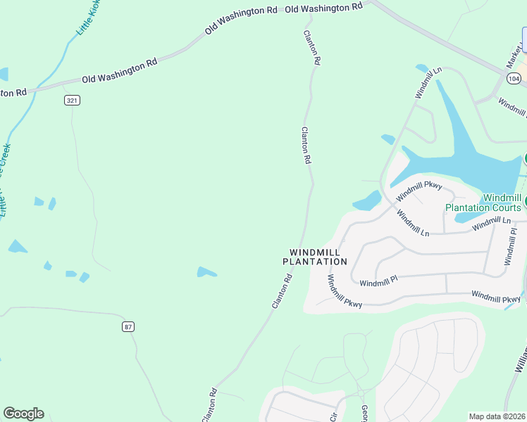 map of restaurants, bars, coffee shops, grocery stores, and more near 2706 Clanton Road in Evans