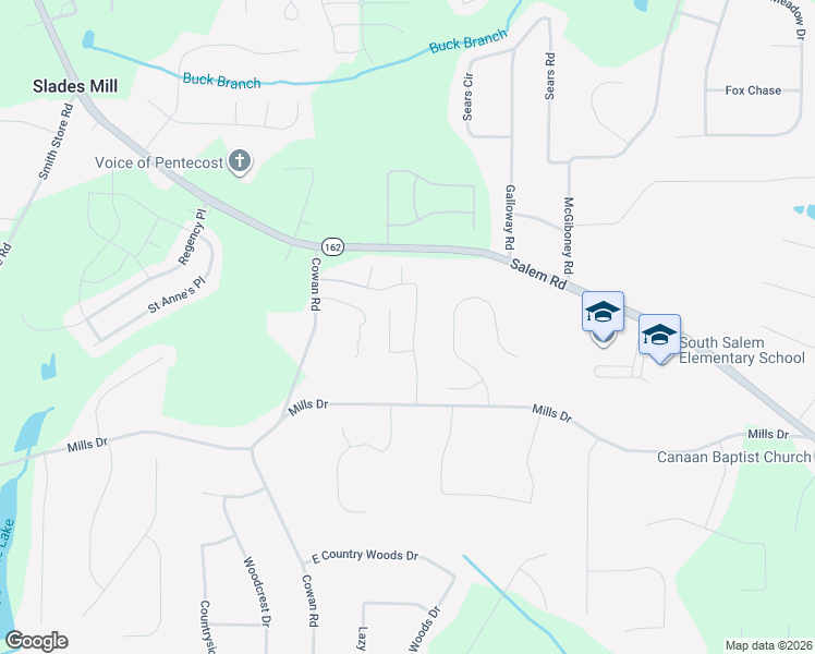 map of restaurants, bars, coffee shops, grocery stores, and more near 255 Brickstone Parkway in Covington