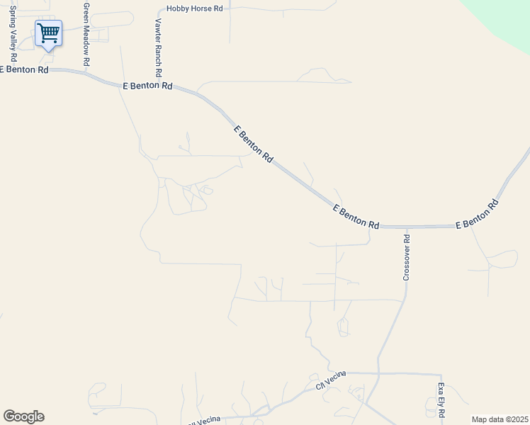 map of restaurants, bars, coffee shops, grocery stores, and more near 40495 East Benton Road in Hemet