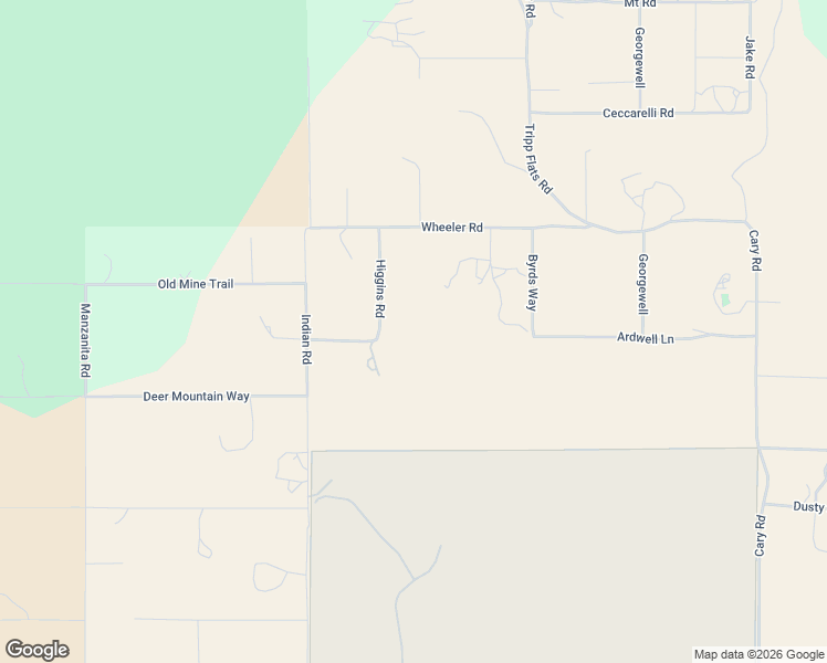 map of restaurants, bars, coffee shops, grocery stores, and more near 52125 Wheeler Road in Anza