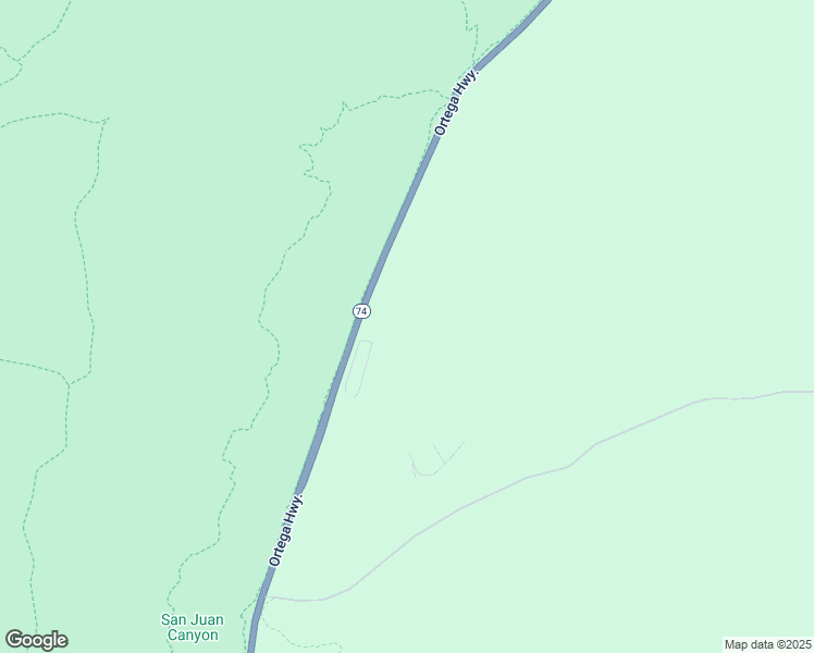 map of restaurants, bars, coffee shops, grocery stores, and more near 34962-35060 Ortega Highway in Trabuco Canyon