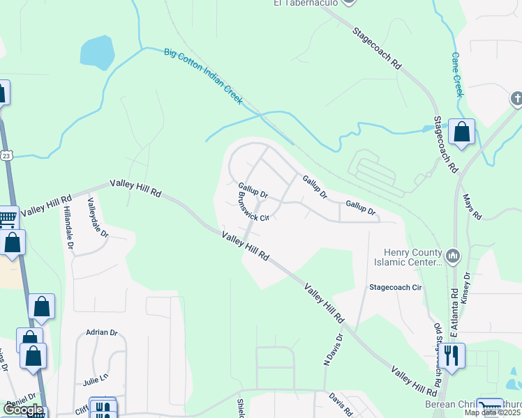 map of restaurants, bars, coffee shops, grocery stores, and more near 220 Baltimore Avenue in Stockbridge