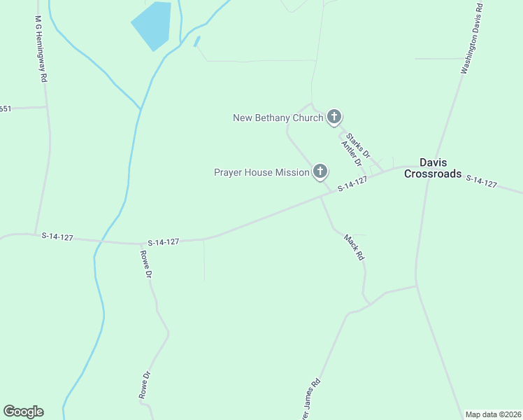 map of restaurants, bars, coffee shops, grocery stores, and more near 6615 Bill Davis Road in Summerton